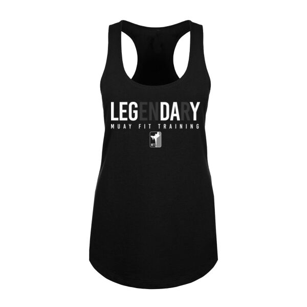 LEGENDARY LEG DAY - WOMEN'S FITTED TANK TOP Thumbnail