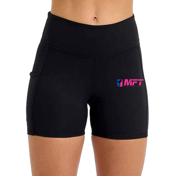 MUAY FIT LOGO - WOMEN'S MICRO BIKE SHORTS Thumbnail